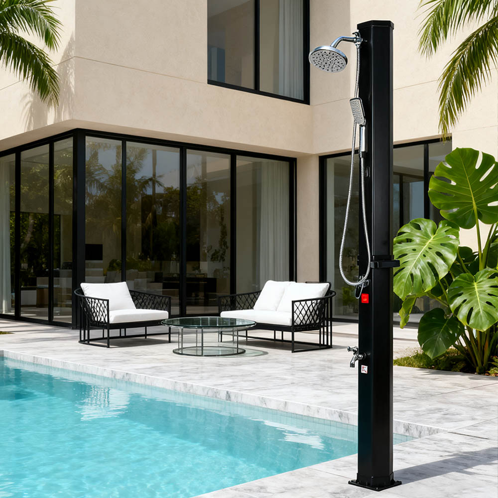 持ち運びや輸送が簡単なLY35L09屋外ソーラーシャワー